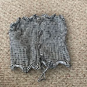 Express B&W Tube Top, M